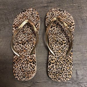Cheetah print sandals